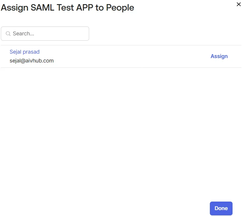 Configure SAML