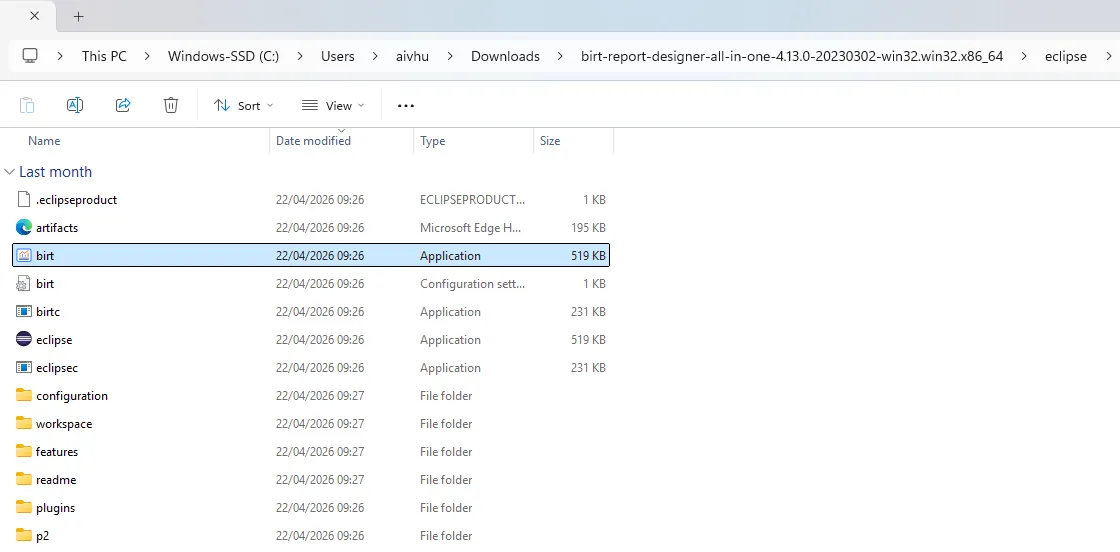 Eclipse Executable