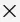 Cancel icon