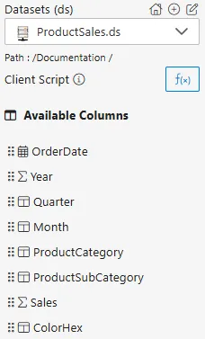 column bar