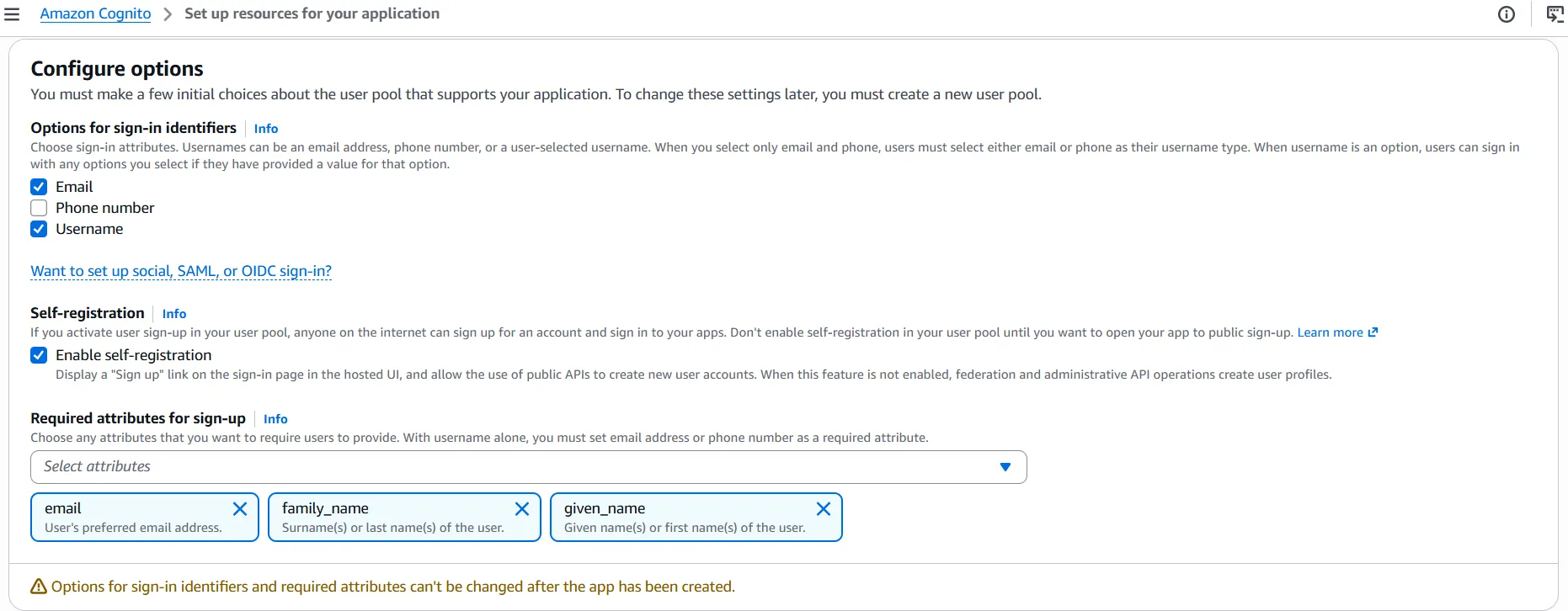 Configure Options