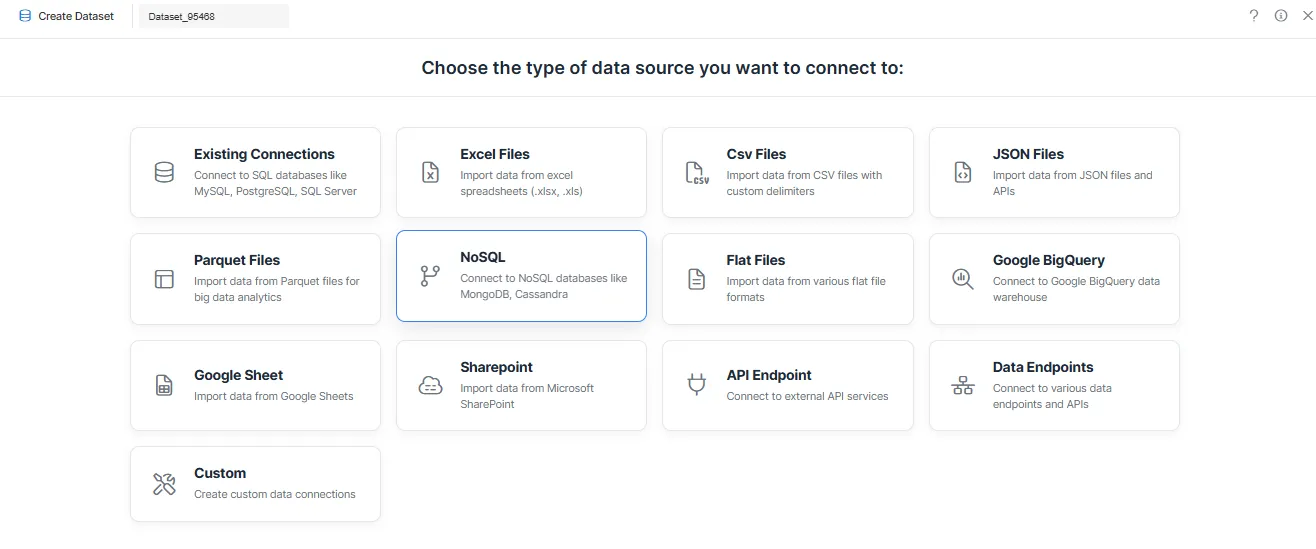 Select NoSQL