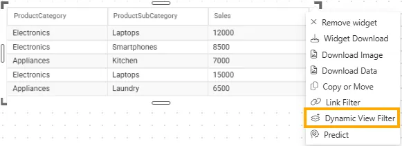 dynamicviewfilter