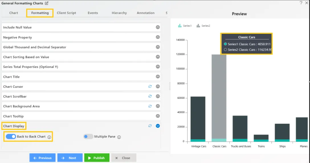 Chart Widget
