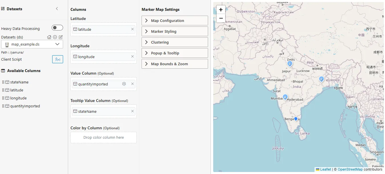 Map Widget