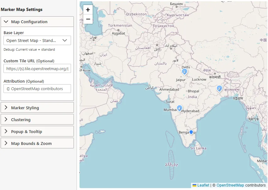 Map Widget