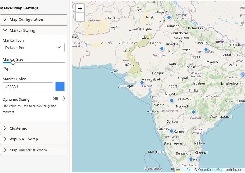 Map Widget