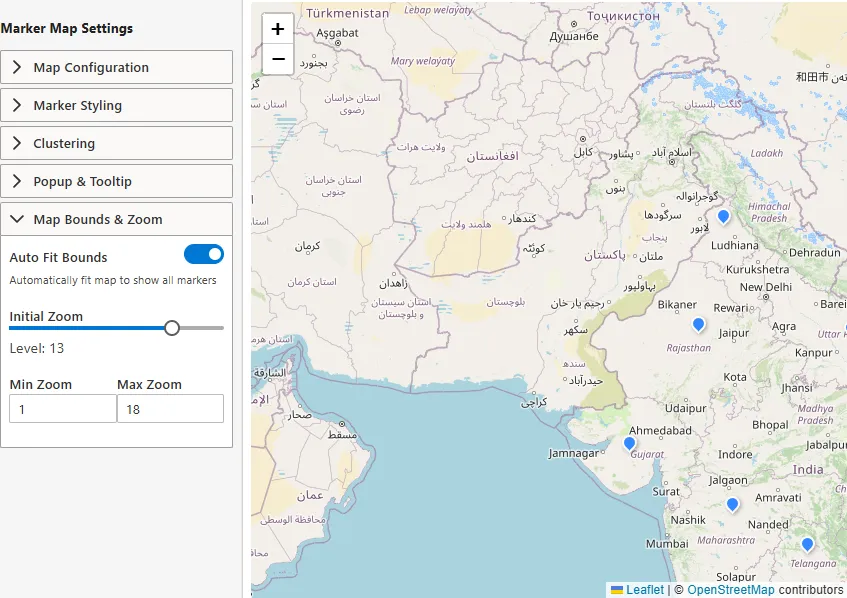 Map Widget