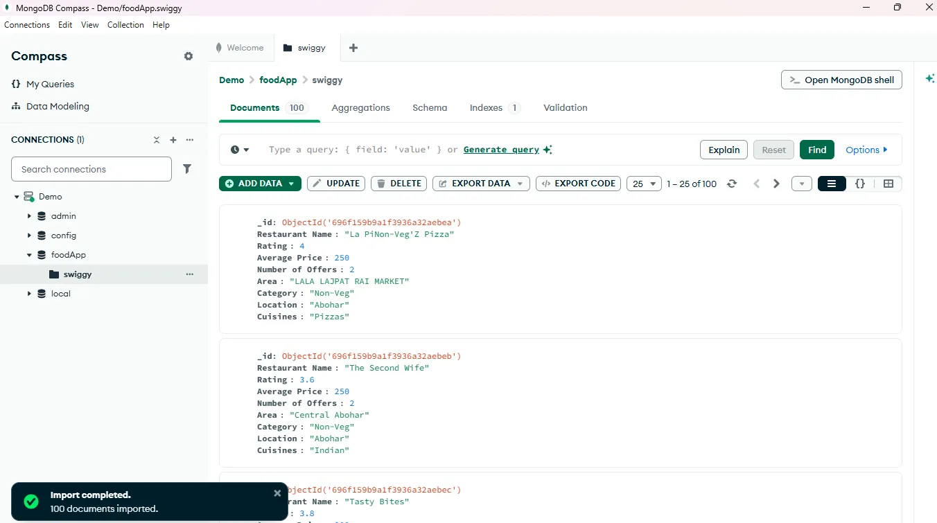 mongodb