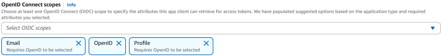 OpenID Connect Scopes