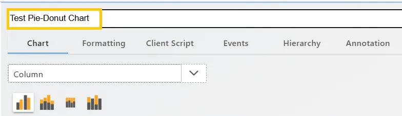 Chart Widget