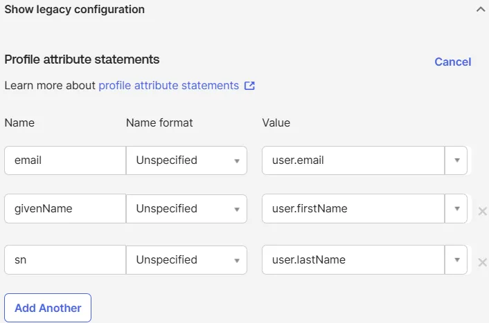 Configure SAML