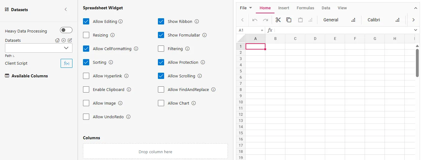 spreadsheet